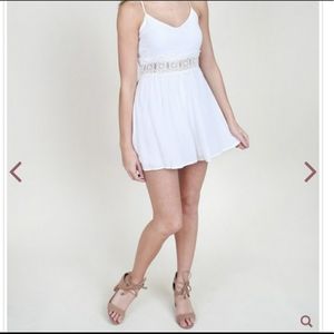Altar'd State White Romper